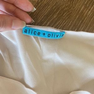 Alice & Olivia Silk Camisole Size Small Light Pink